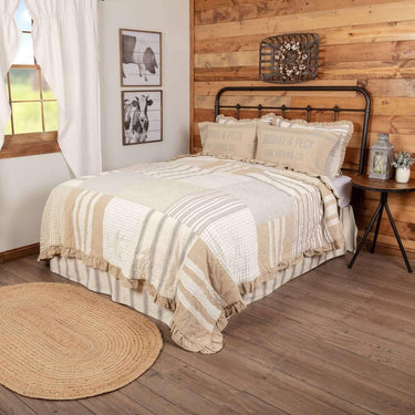 Grace Queen Quilt 90Wx90L VHC Brands - The Fox Decor